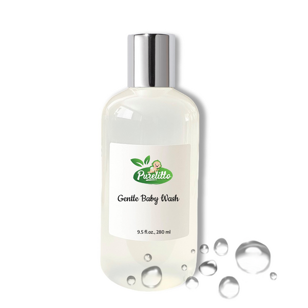 Gentle Baby Wash (9.5 fl.oz., 280ml) - Purelitto